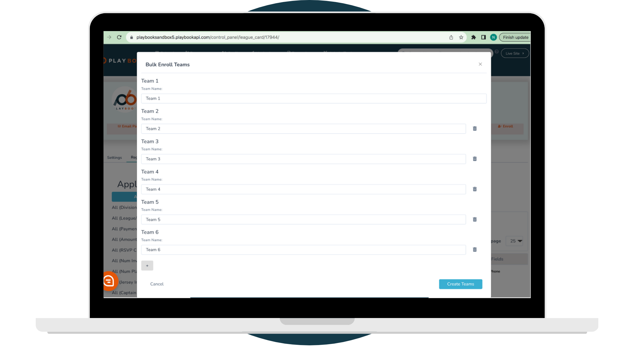 Correct Mac Template with Blue Circle Bulk Enroll Teams